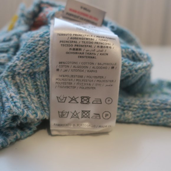 Stella McCartney Kids Star Sweater - Blue, Orange, Yellow, Green - Picture 5 of 7